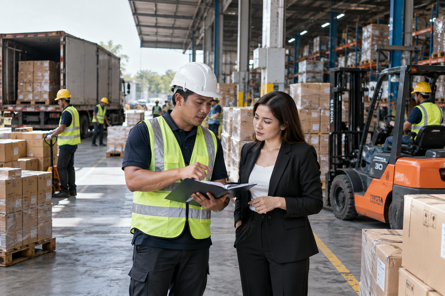 Aktivitas fulfillment dan logistik